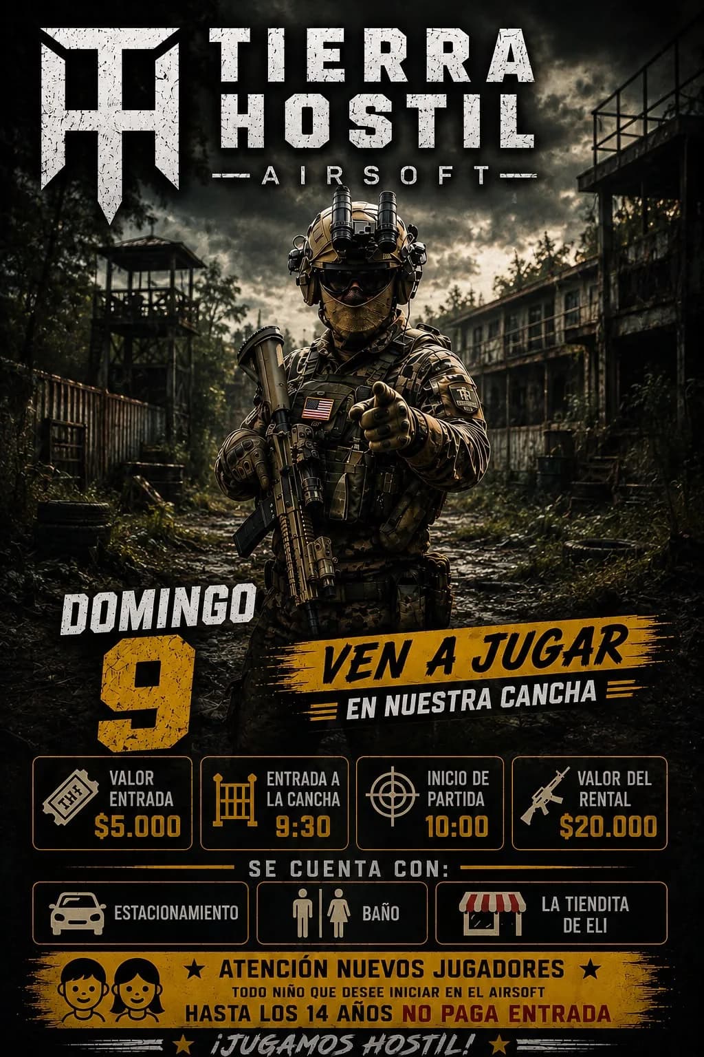 Afiche oficial PARTIDA DEL MES DE SEPTIEMBRE