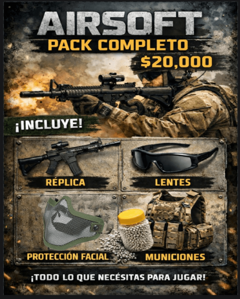 Contenido del pack de arriendo completo Tierra Hostil 2.0